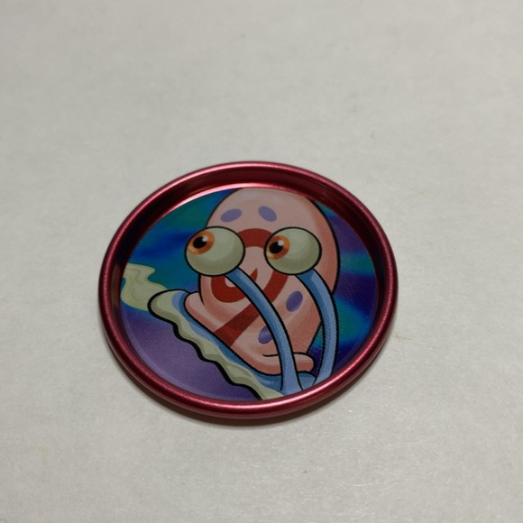 SpongeBob SquarePants Arcade Exclusive Rare Metal Pogs Set - Picture 7 of 14